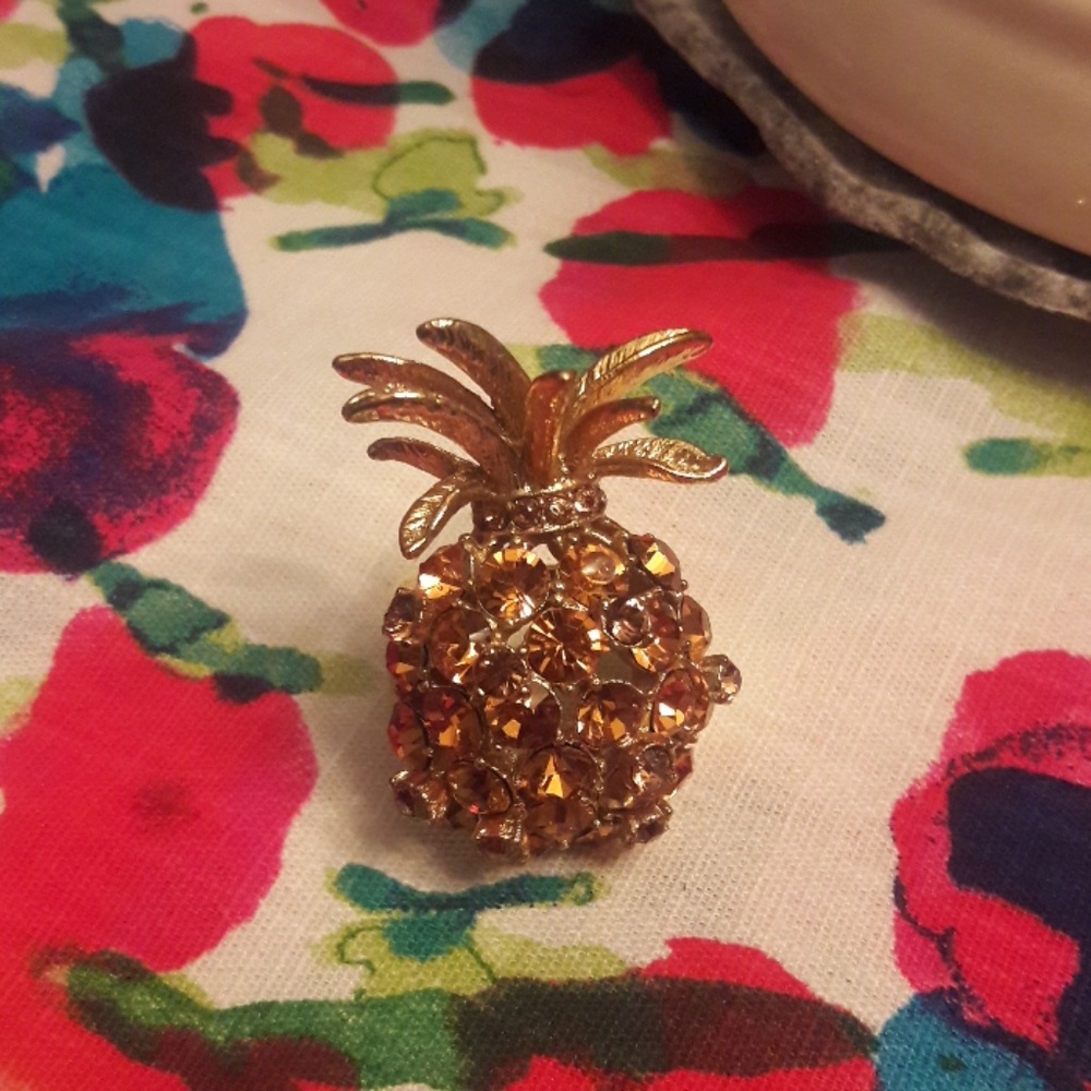 Kate Spade pineapple grove ring